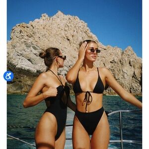 Dippin' Daisy's Black Bikini Top